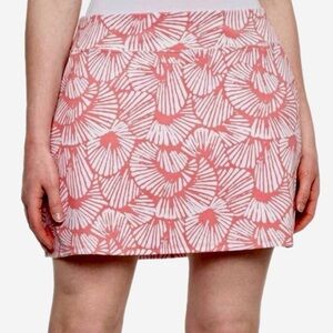 Tommy Bahama Lg Golf Skort Island Zone Coral Pink Shell Tennis Pickleball